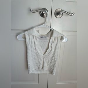 Zara white tank top